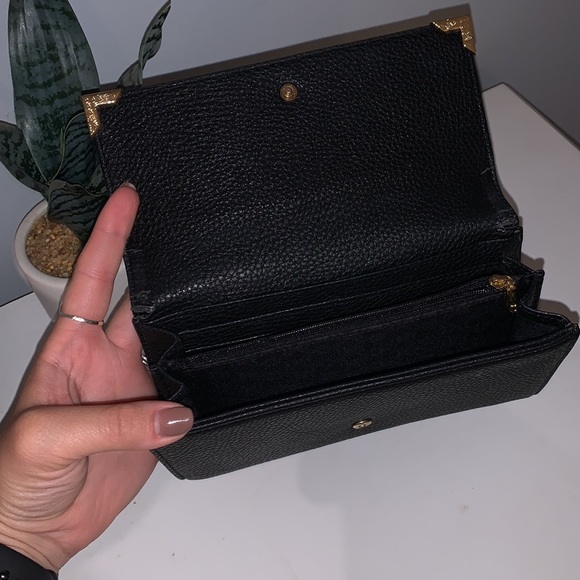 Black Faux Leather Wallet - Picture 3 of 4